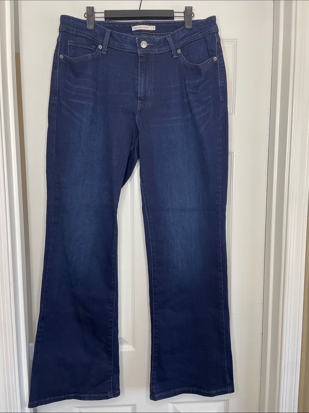 Levi’s Dark Blue Women's 529 Curvy Bootcut Jeans